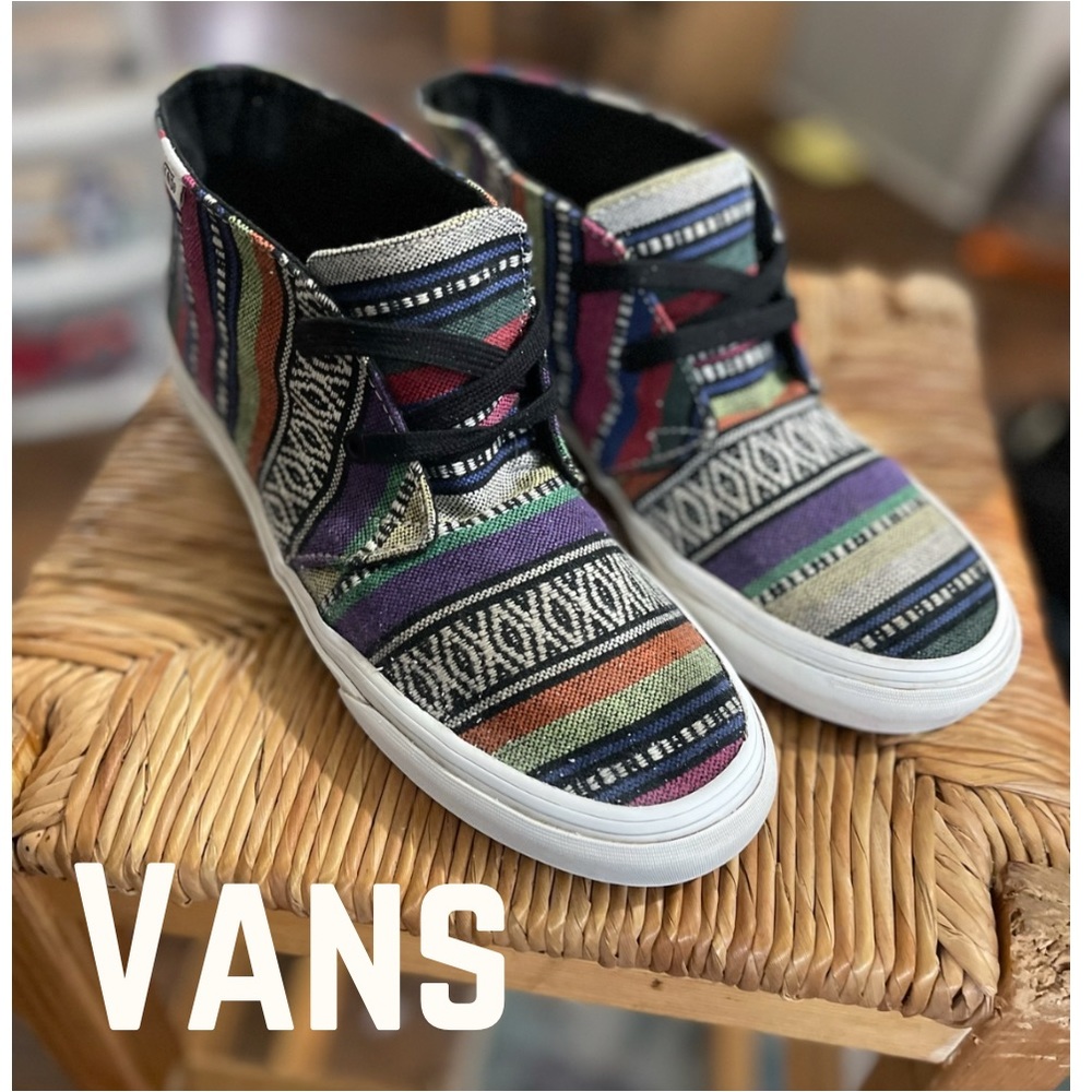 Vans Chukka Southwest Aztec Serape Pattern *Limited Edition*